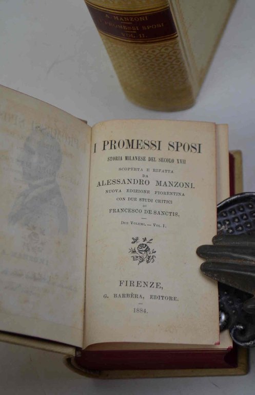 I promessi sposi. Soria milanese del secolo XVII... Nuova edizione …