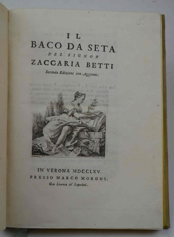 Il baco da seta. Seconda edizione con aggiunte.