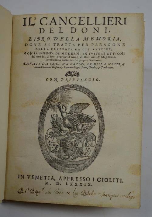 Il Cancellieri… libro della memoria…