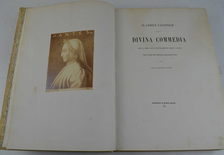 Il Codice Cassinese della Divina Commedia per la prima volta …