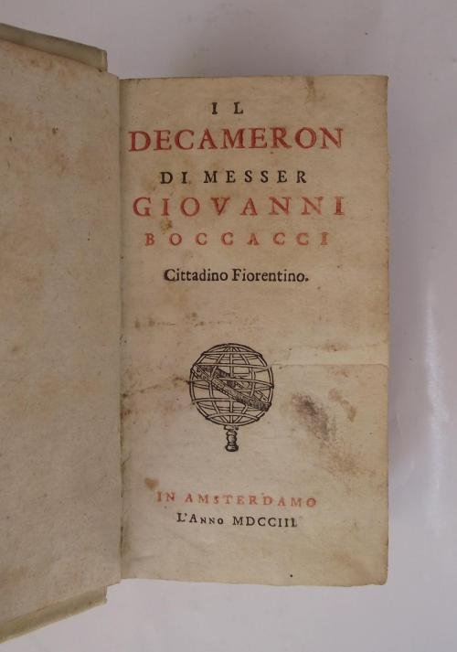 Il Decameron…
