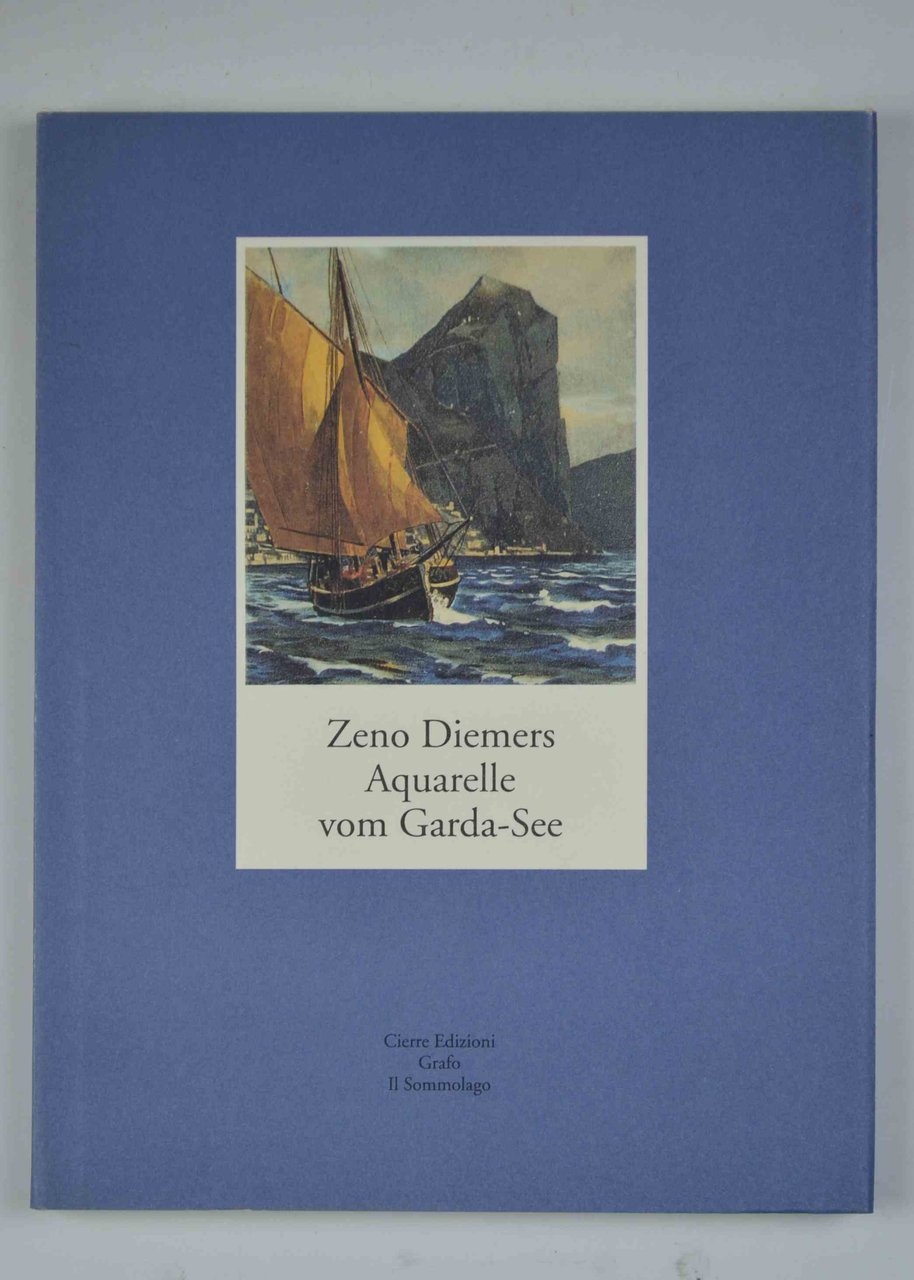 Il Lago di Garda illustrato da Zeno Diemers.