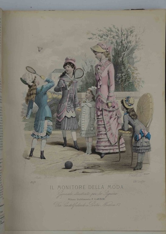 Il Monitore della Moda. Giornale illustrato per le signore. Anno …
