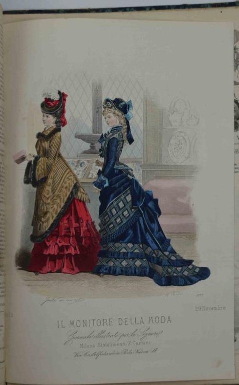 Il Monitore della Moda. Giornale illustrato per le signore. Anno …