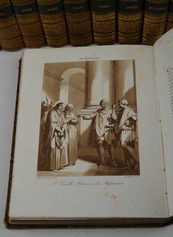 Il perfetto leggendario, ovvero vite de' santi per ciascun giorno …