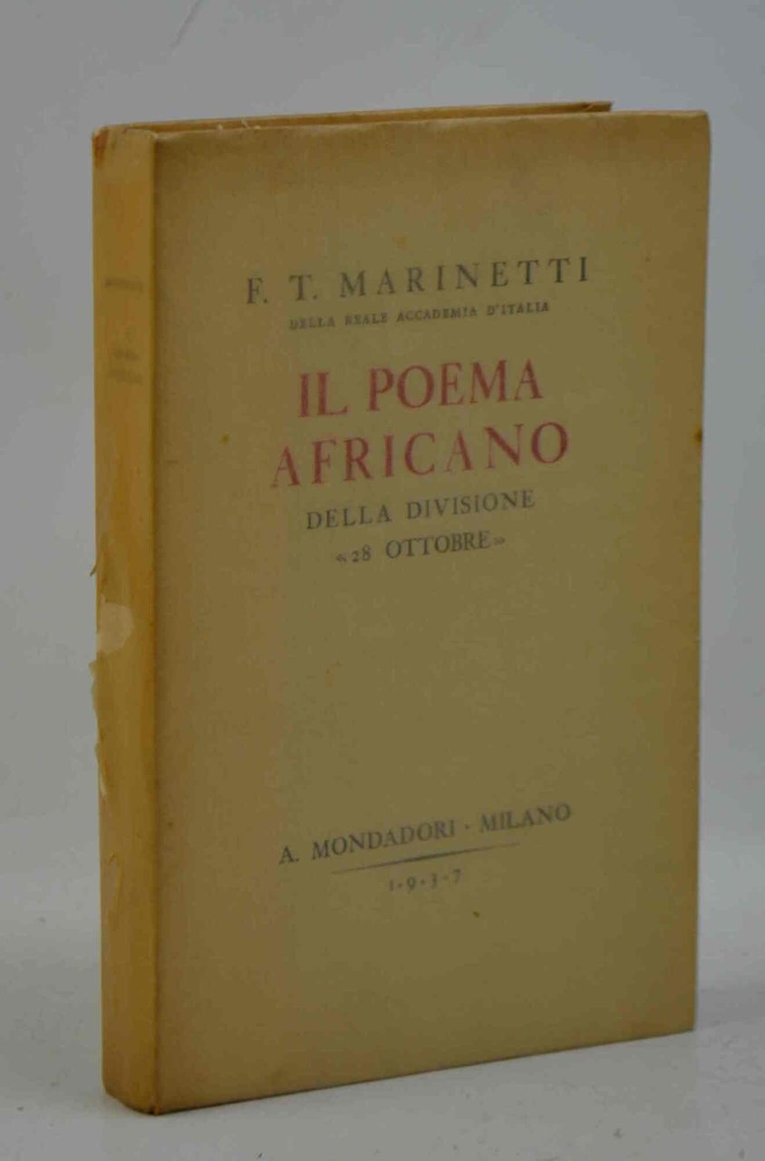 Il Poema africano della divisione "28 ottobre".