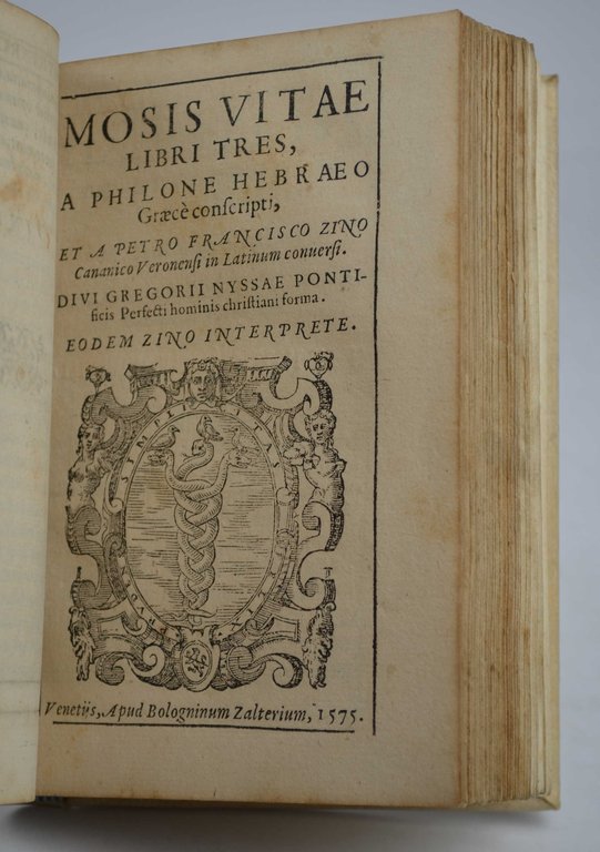 Iosephi patriarchae vita a Philone Hebraeo Graece composita; et a …