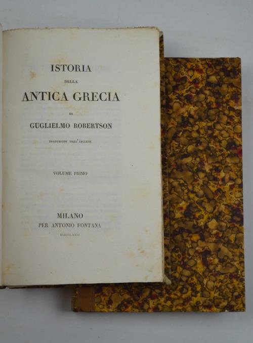 Istoria della Antica Grecia… traduzione dall'inglese.