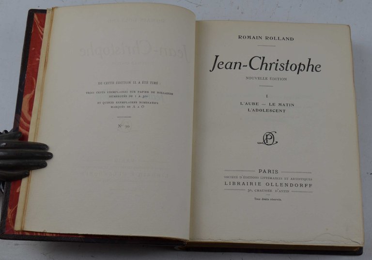 Jean-Christophe. Nouvelle édition. | Immagine Gallery 2