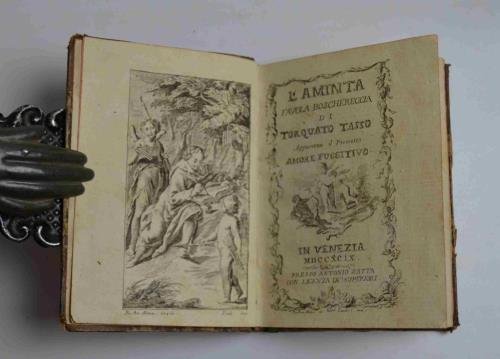 L'Aminta favola boschereccia… aggiuntovi il Poemetto Amore Fuggitivo.