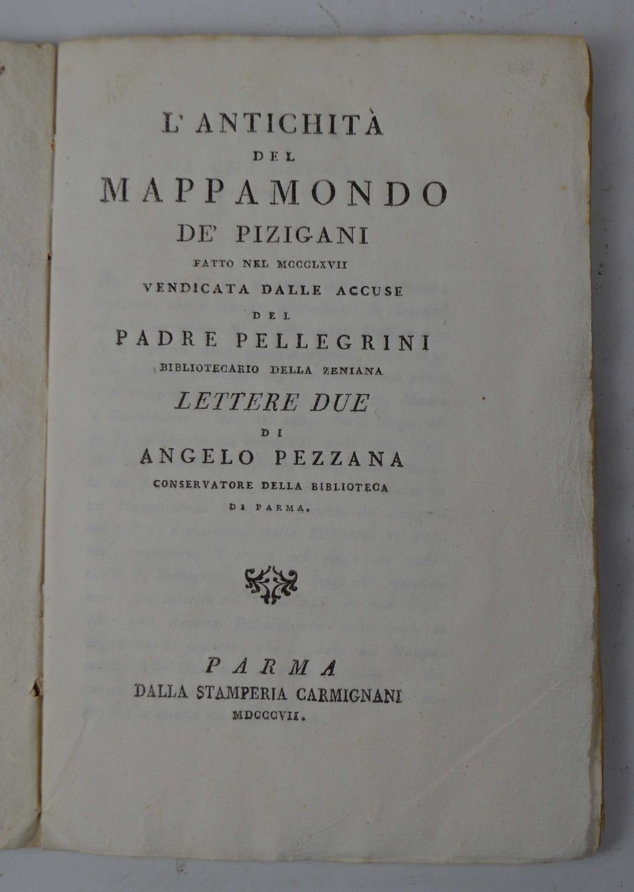 L'antichità del Mappamondo de' Pizigani fatto nel MCCCLXVII vendicata dalle …