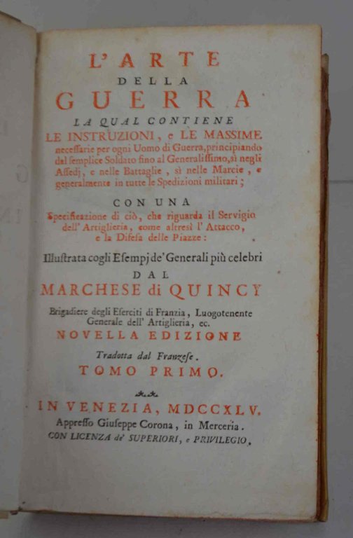 L'arte della guerra la qual contiene le instruzioni, e le … | Immagine Gallery 2