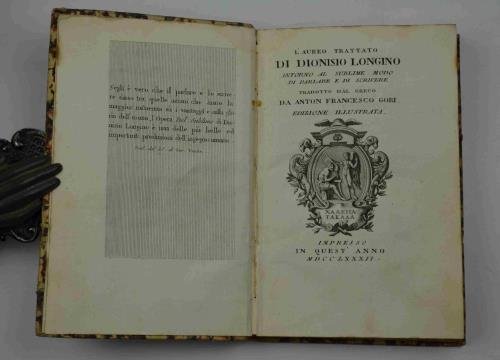 L'aureo trattato. intorno al sublime modo di parlare e di … | Immagine Gallery 4