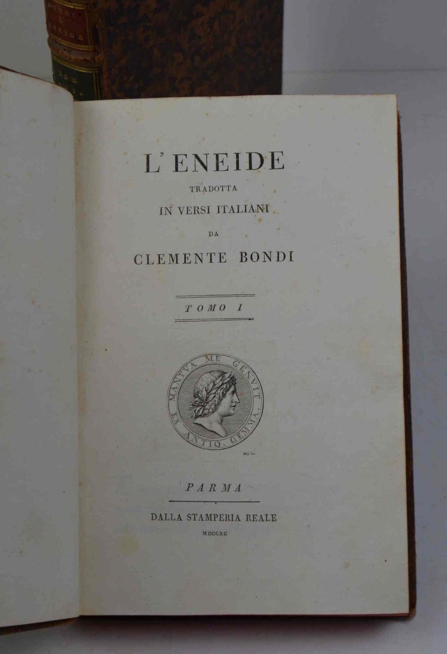 L'Eneide tradotta in versi italiani da Clemente Bondi.
