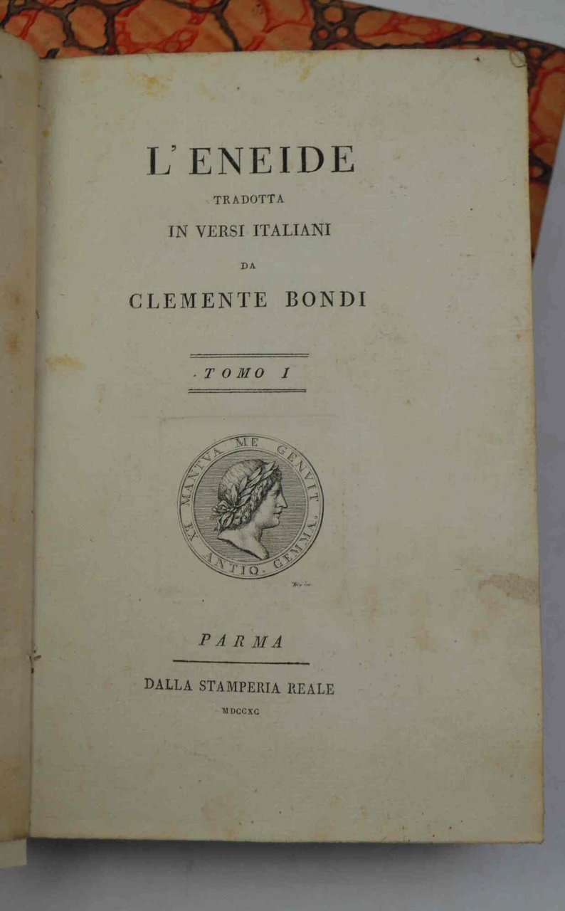 L'Eneide tradotta in versi italiani da Clemente Bondi. | Immagine principale