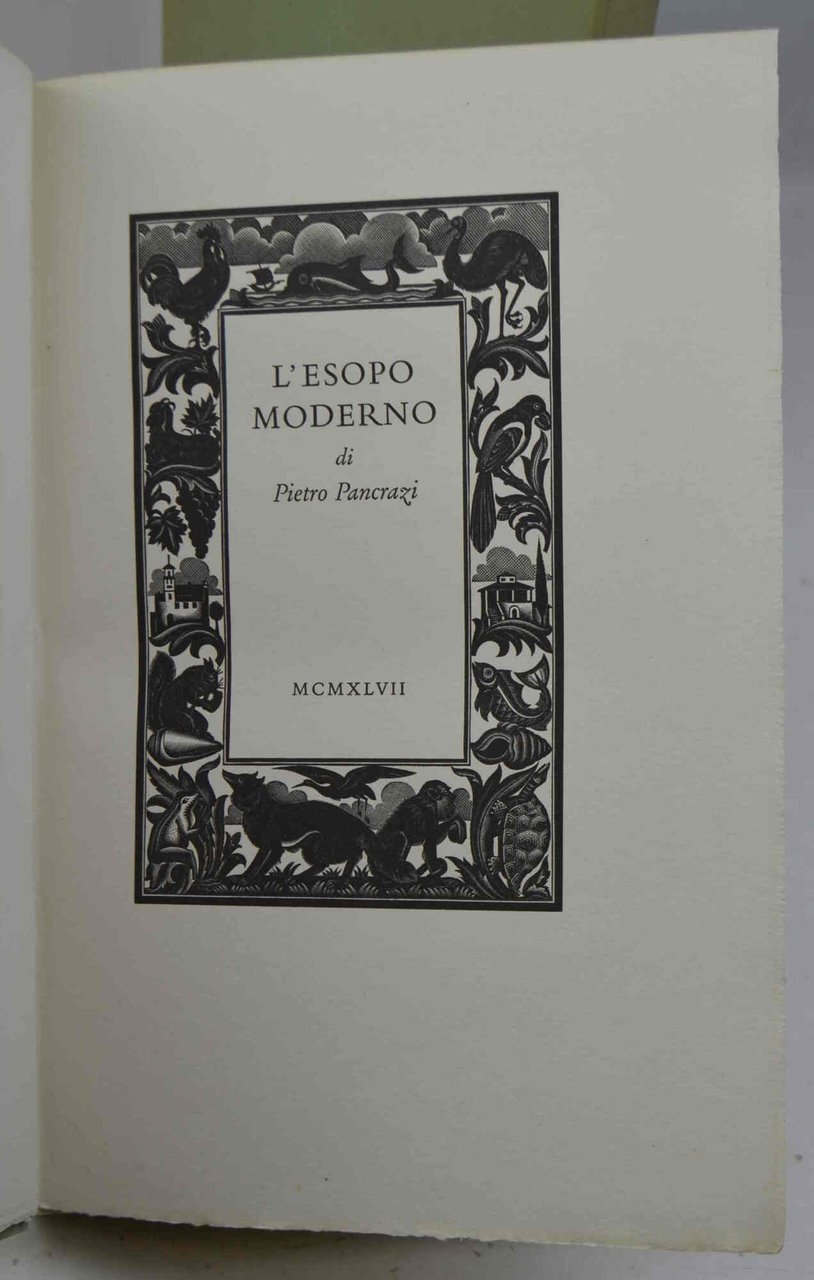 L'Esopo moderno.