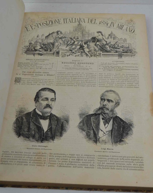 L'esposizione italiana del 1881 in Milano illustrata. | Immagine Gallery 2