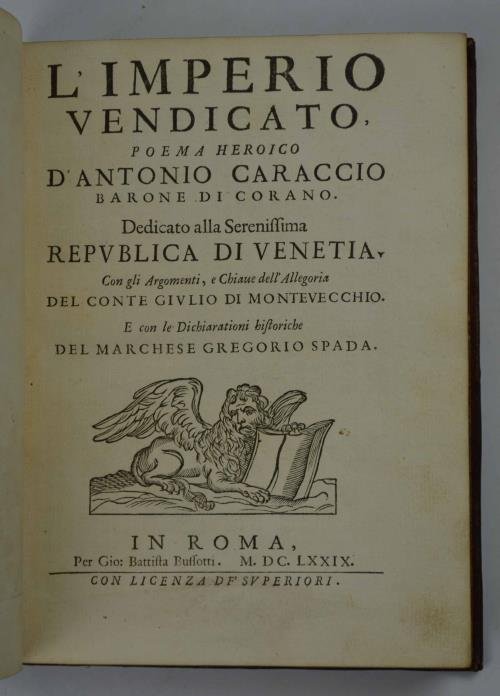 L’imperio vendicato.