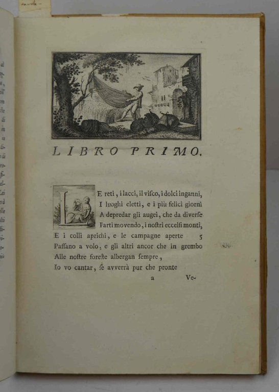 L'uccellagione Libri tre...