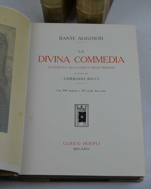 La Divina Commedia illustrata nei luoghi e nelle persone…
