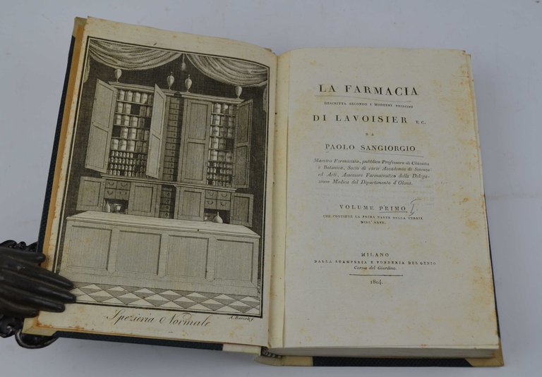 La farmacia descritta secondo i moderni principj di Lavoisier…