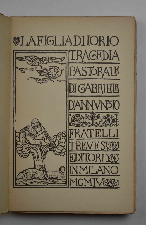 La figlia di Iorio. Tragedia pastorale...