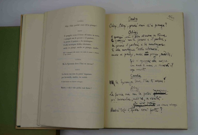 La figlia di Iorio. Tragedia pastorale di Gabriele D'Annunzio.