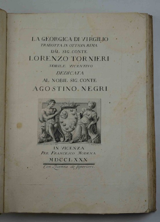 La Georgica tradotta in ottava rima dal Sig. Conte Lorenzo …