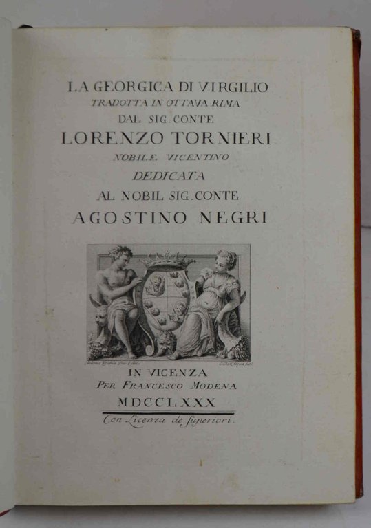 La Georgica tradotta in ottava rima dal Sig. Conte Lorenzo …