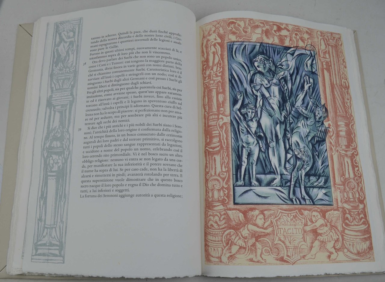 La Germania Traduzione di F.T. Marinetti. Litografie di Luciano Bodini.