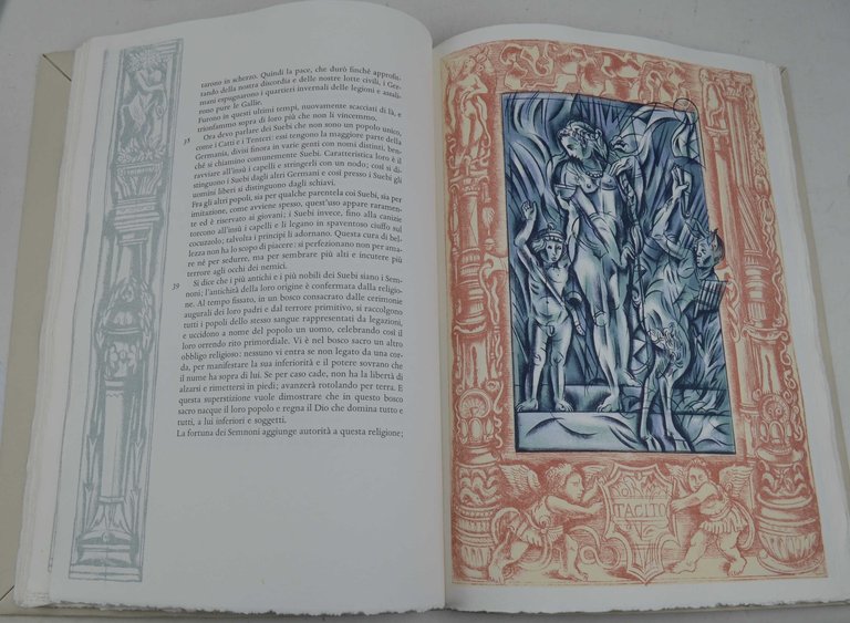 La Germania Traduzione di F.T. Marinetti. Litografie di Luciano Bodini.