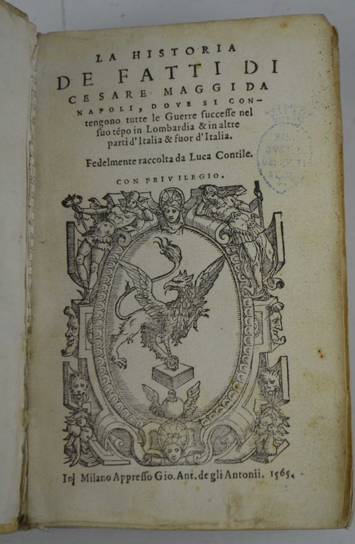 La Historia de fatti di Cesare Maggi da Napoli, dove …