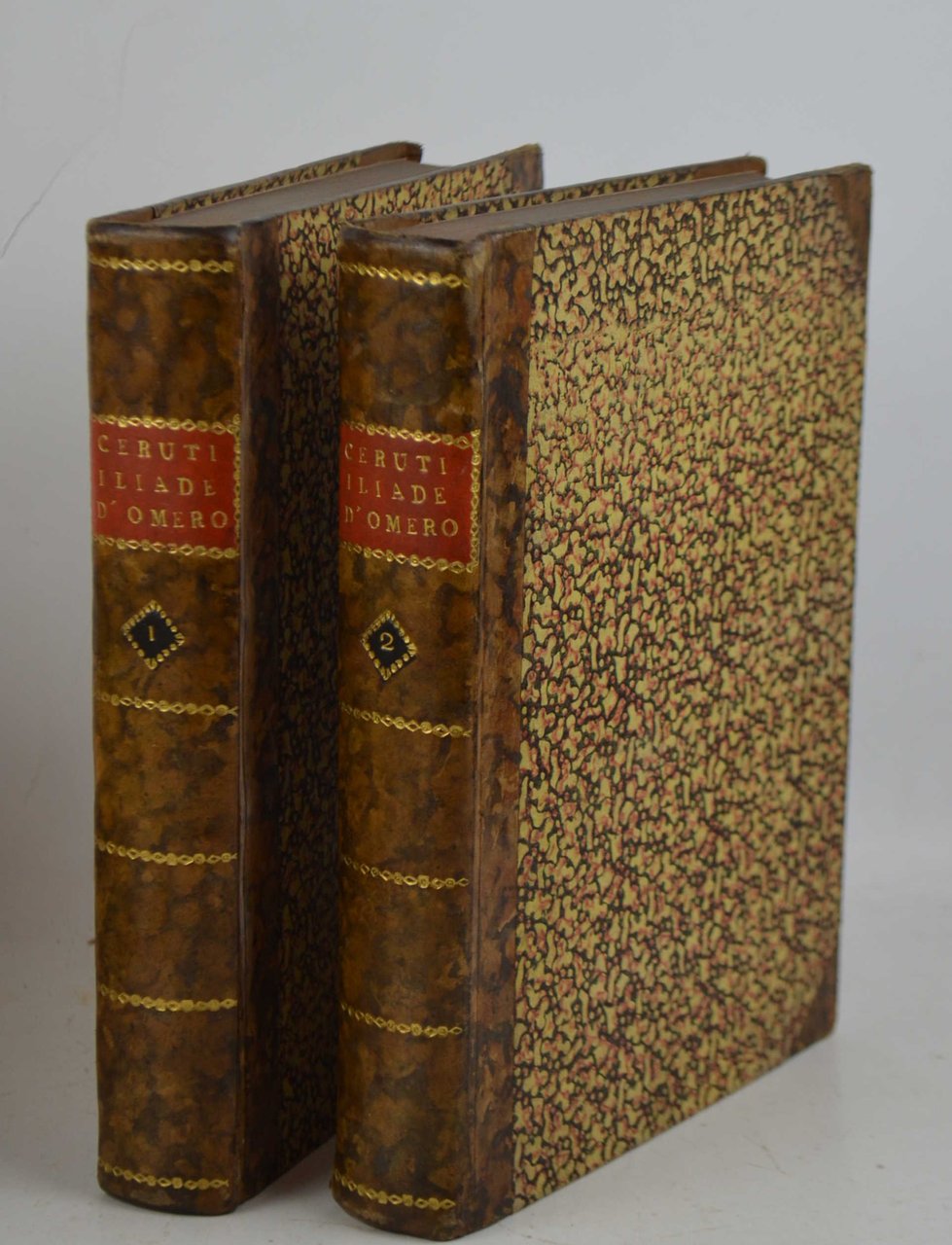La Iliade di Omero recata dal greco in versi toscani …