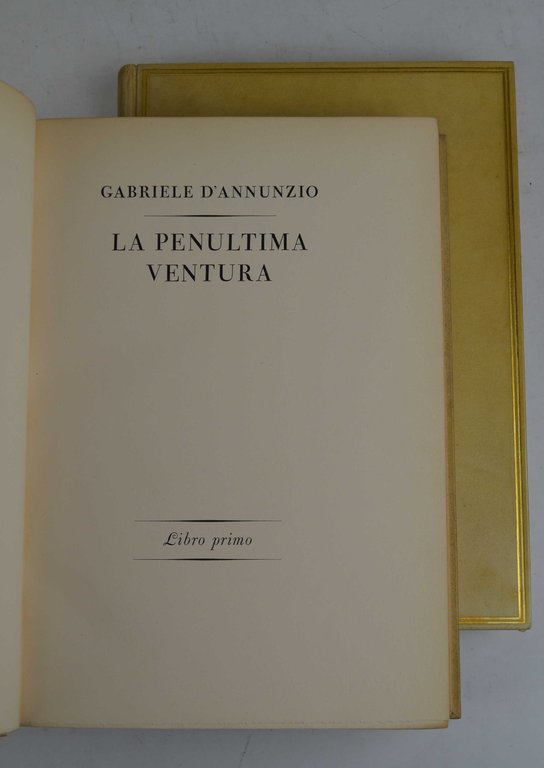 La penultima ventura: Sudore di sangue - L'urna inesausta.