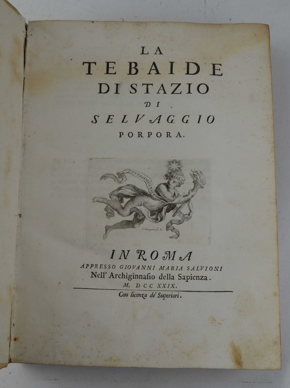 La Tebaide... di Selvaggio Porpora. | Immagine Gallery 2