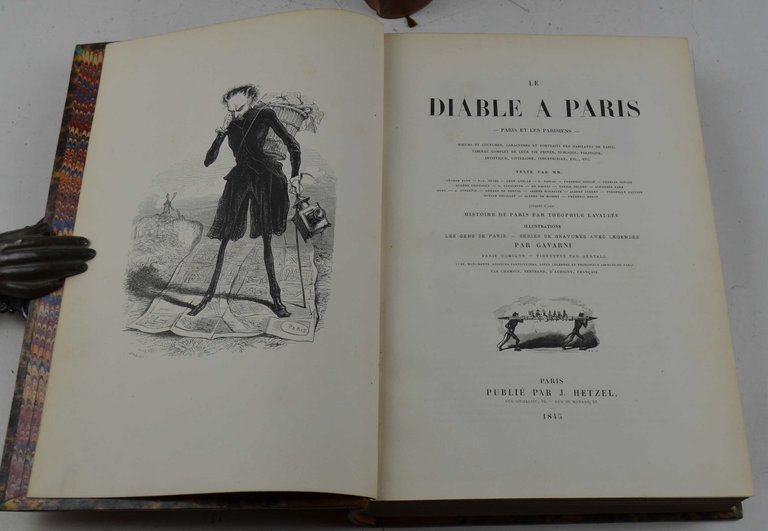 Le diable a Paris. Paris et le parisiens. Moeurs et …