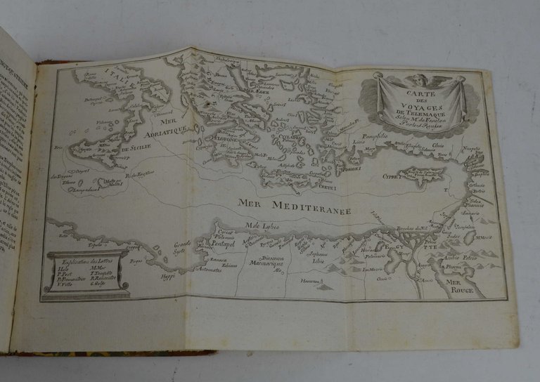 Les aventures de Télémaque fils d'Ulysse.