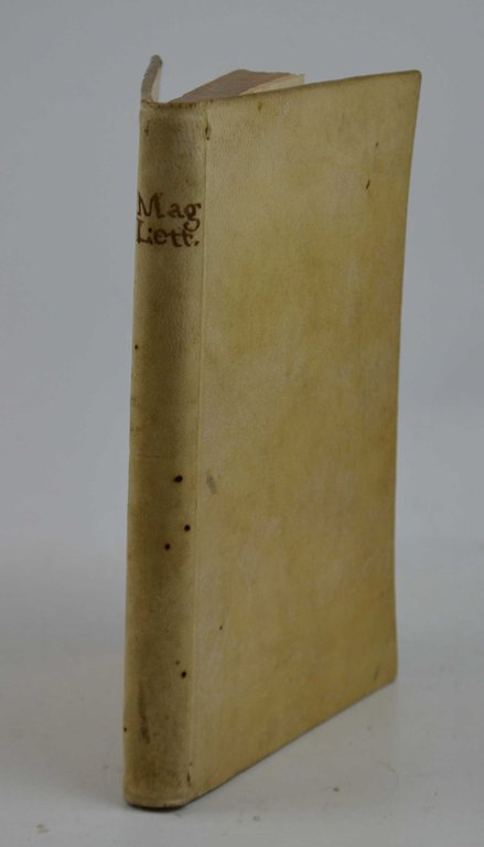 Lettere… dedicate all'Ill.mo e Clar.mo sog. Senatore Carlo Ginori…