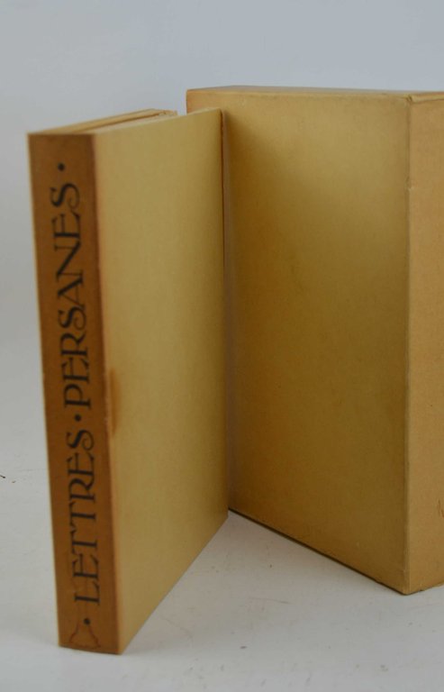 Lettres persanes. Ornements dessinés et gravés par Louis Jou.