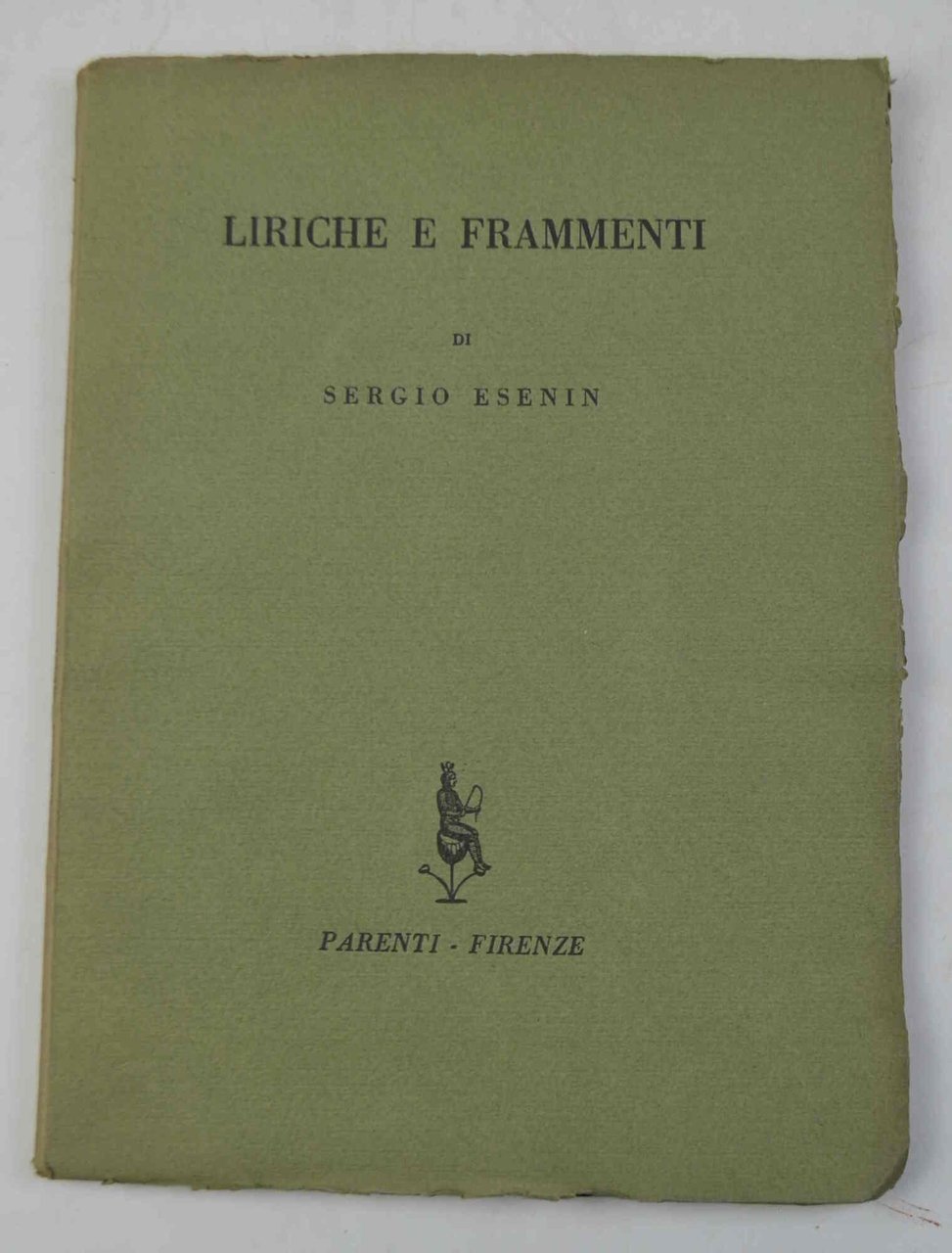 Liriche e frammenti di Sergio Esenin.
