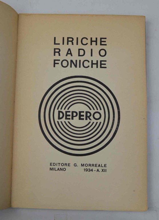 Liriche radiofoniche. | Immagine Gallery 2