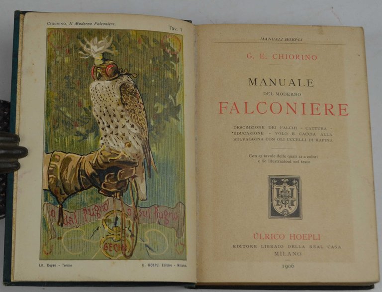 Manuale del moderno falconiere.