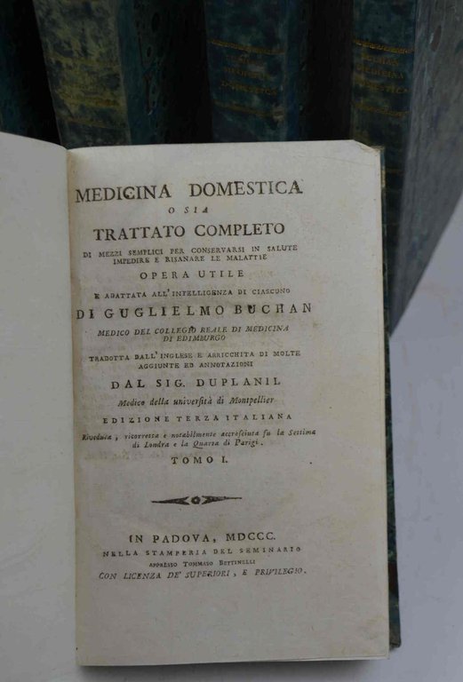 Medicina domestica o sia Trattato completo di mezzi semplici per …
