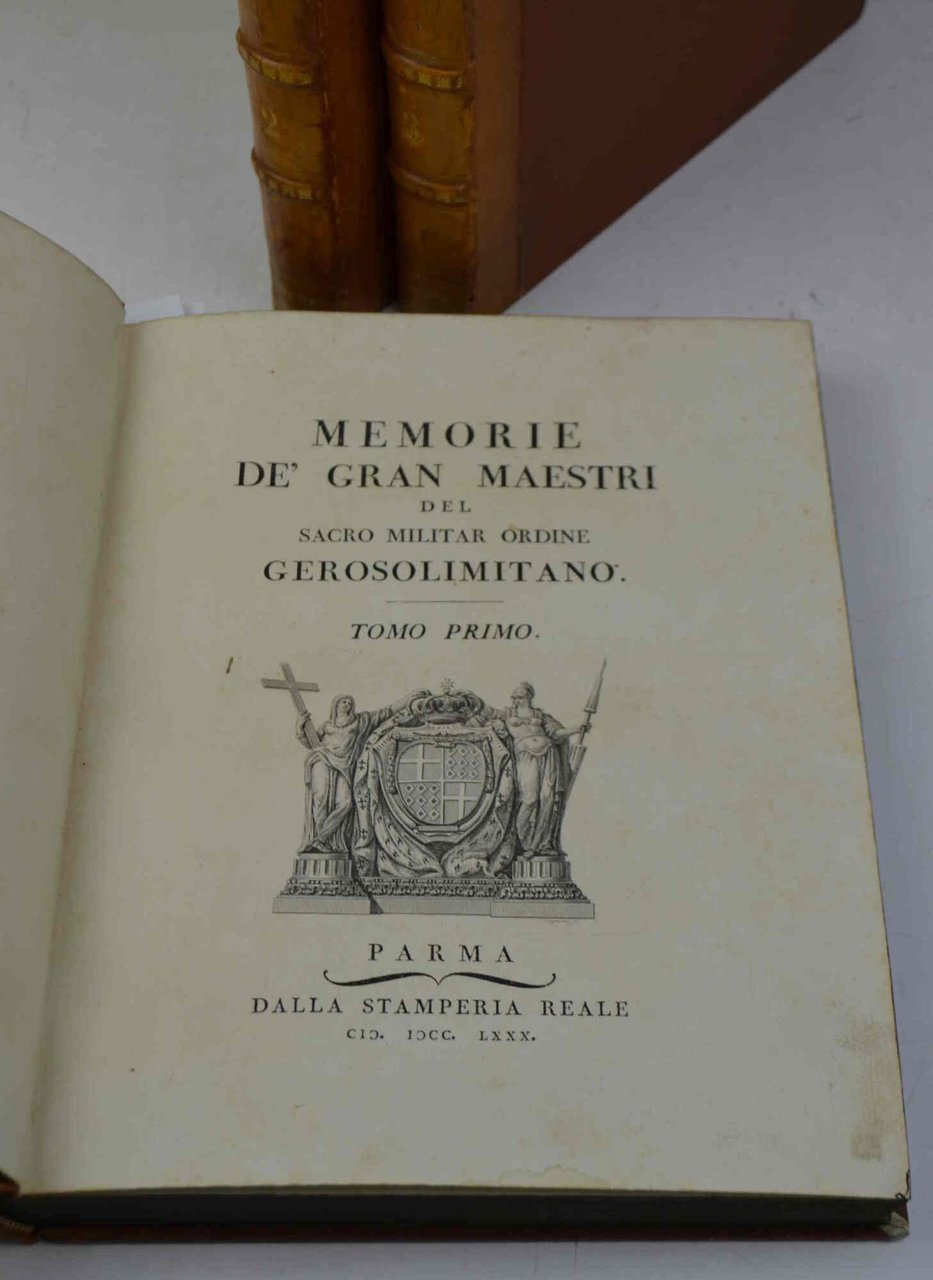 Memorie de' Gran Maestri del Sacro Militar Ordine Gerosolimitano.
