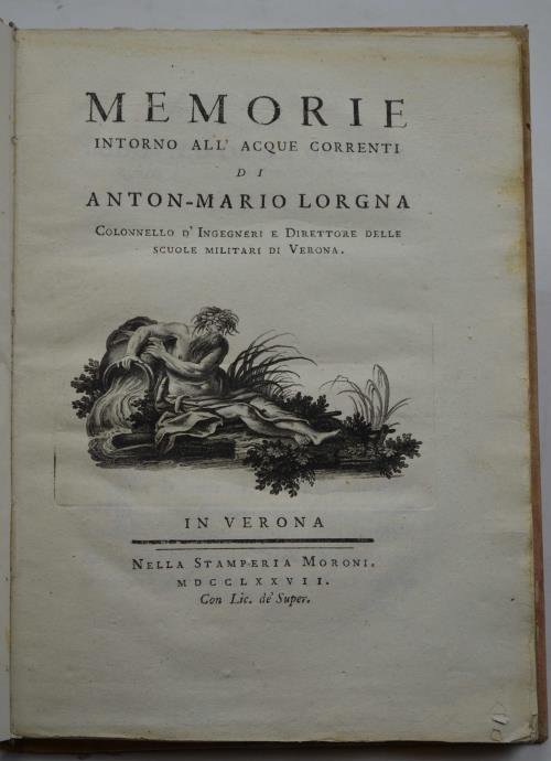 Memorie intorno all'acque correnti…