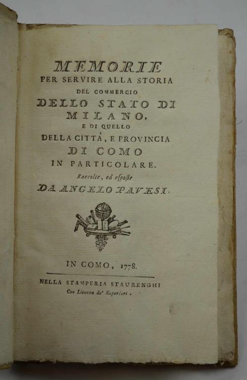 Memorie per servire alla storia del commercio dello stato di … | Immagine Gallery 6