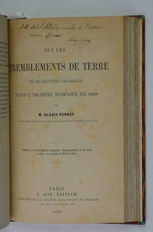 Miscellanea di opere di sismologia e vulcanologia. | Immagine Gallery 4