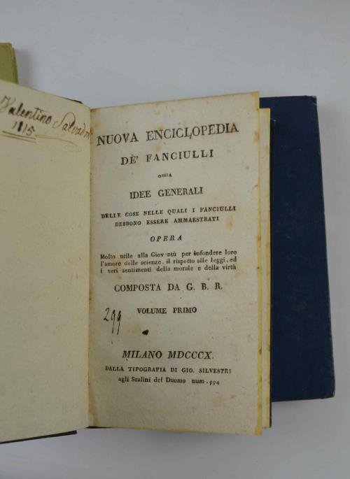 Nuova enciclopedia de' fanciulli ossia idee generali delle cose nelle …