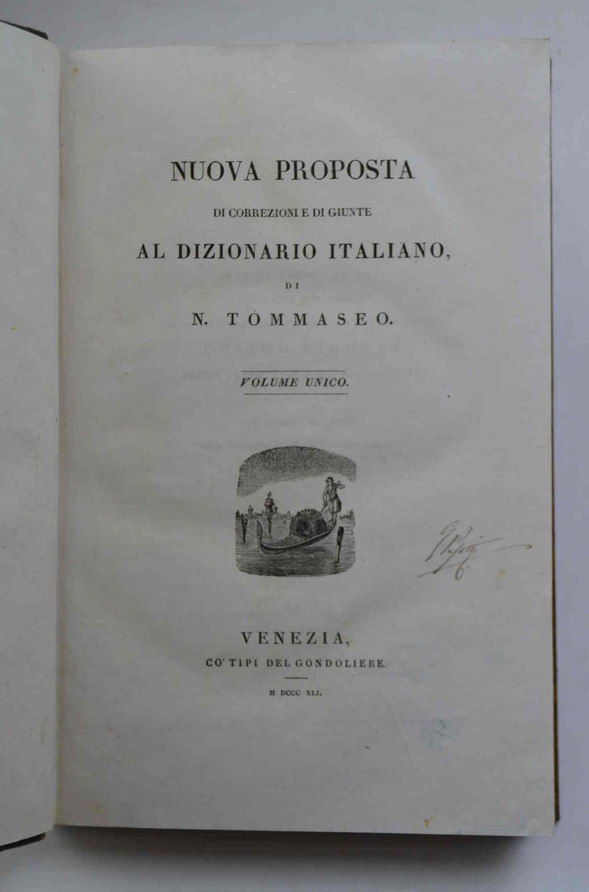 Nuova proposta di correzione e di giunte al Dizionario Italiano...