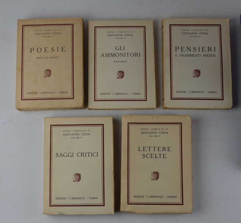 Opere complete. | Immagine Gallery 2